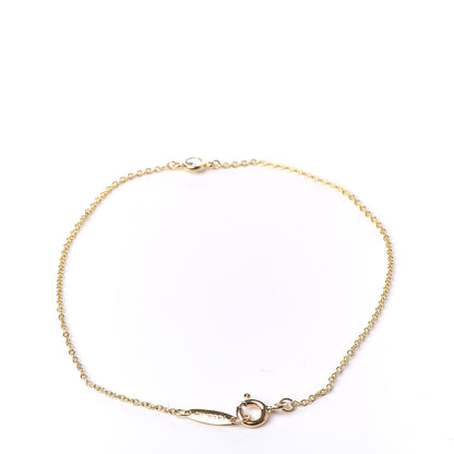 Tiffany 18K Yellow Gold Diamond .08ct Elsa Peretti Diamonds by the Yard Bracelet 3 of 6