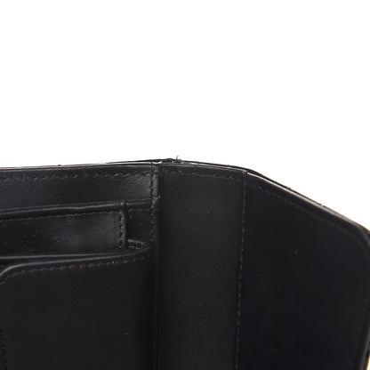 Chanel Patent Calfskin Quilted Large Flap Wallet Black 8 of 8