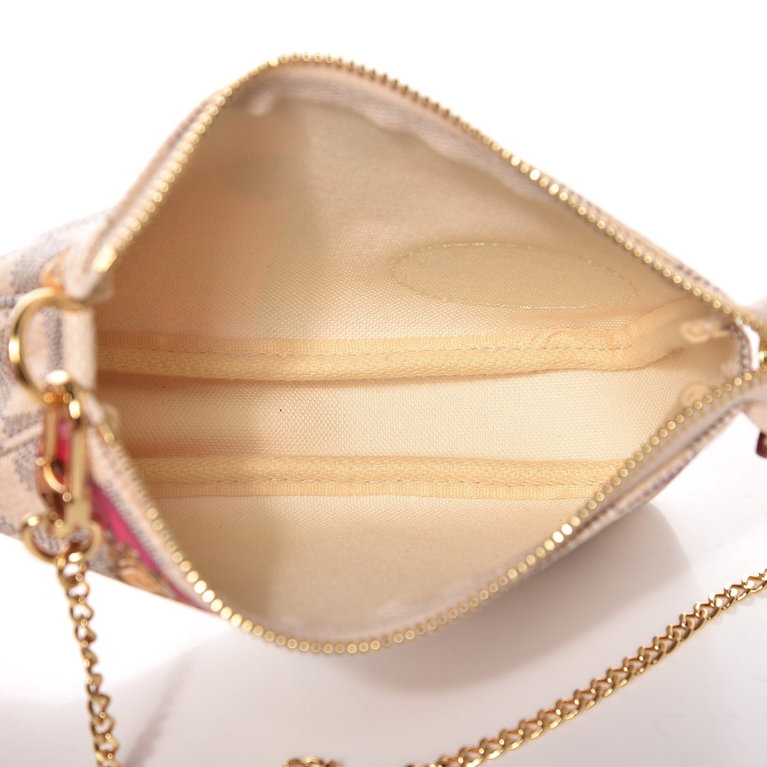 Louis Vuitton Damier Azur Summer Trunks Hawaii Mini Pochette Accessories 5 of 8