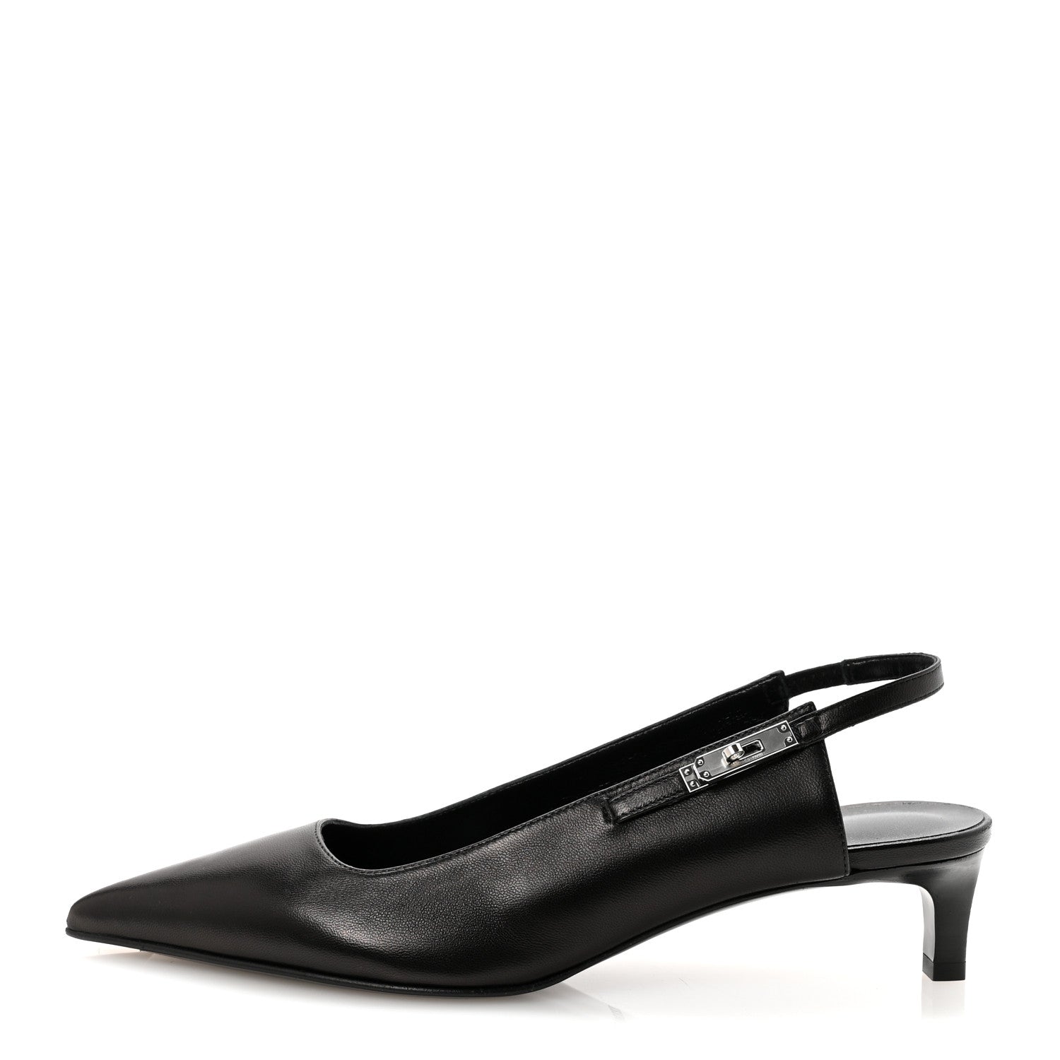 Hermes Nappa Lover 40 Pumps 40 Black 1 of 9