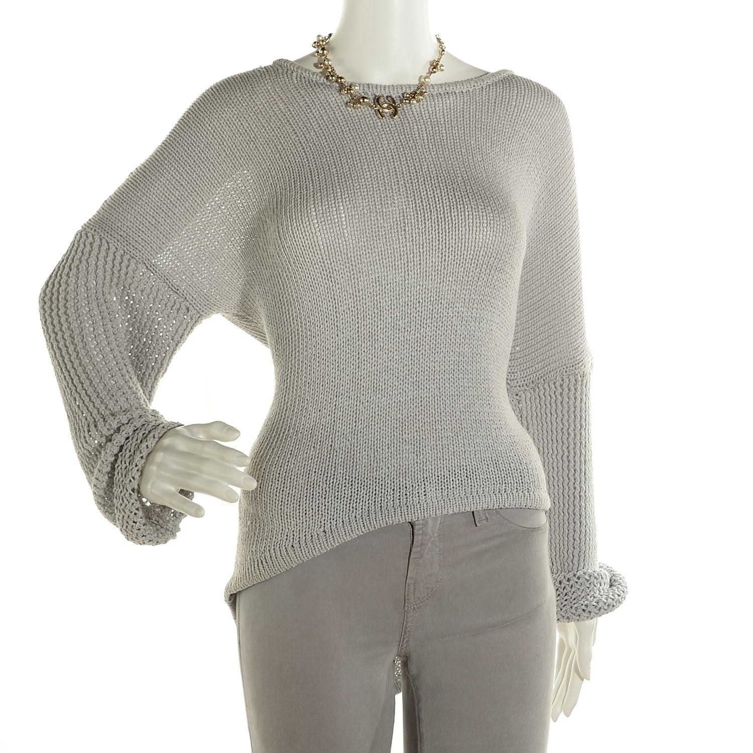 Chanel Pearl CC Short Necklace Gold 2 of 5