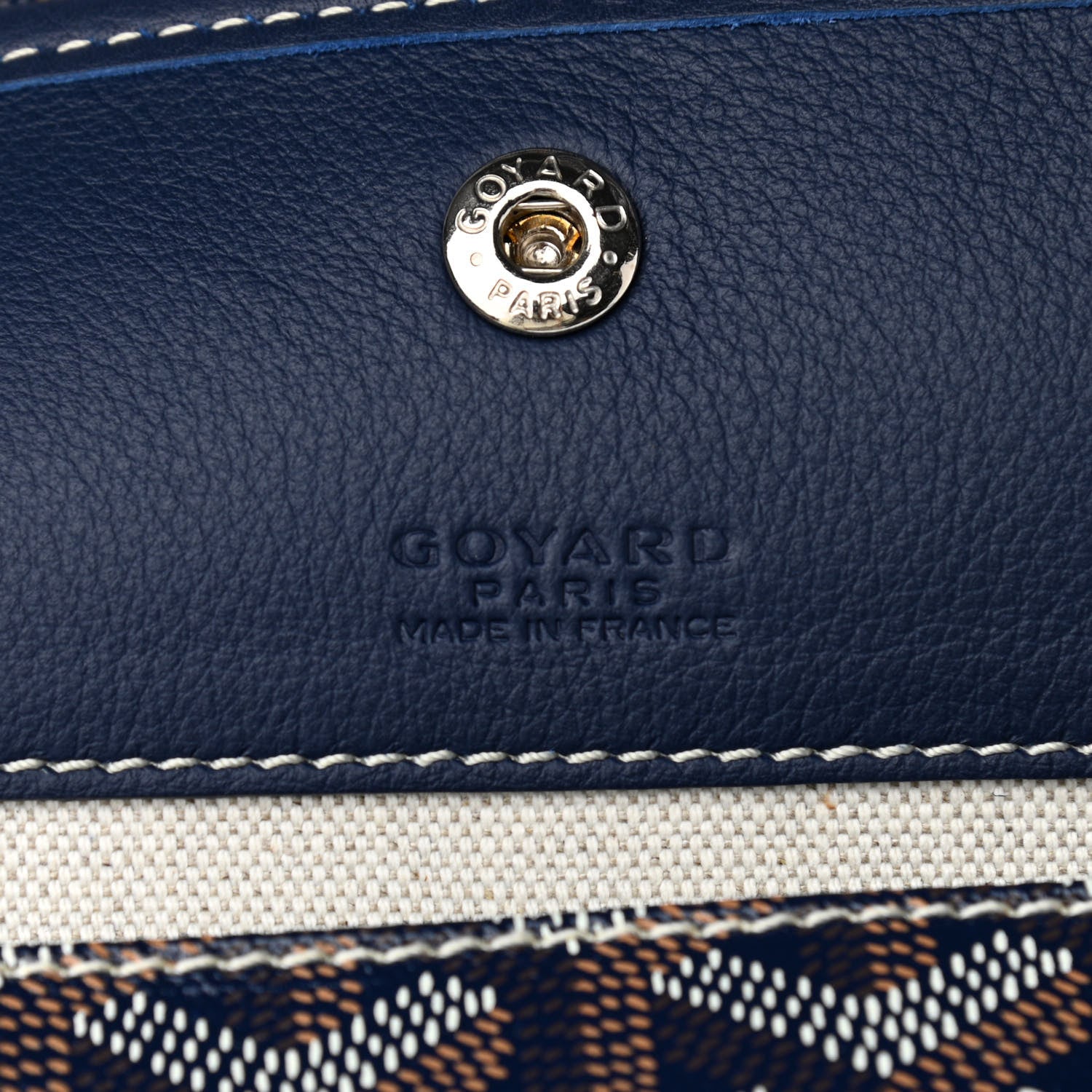 Goyard Goyardine Saint Louis GM Navy 7 of 10