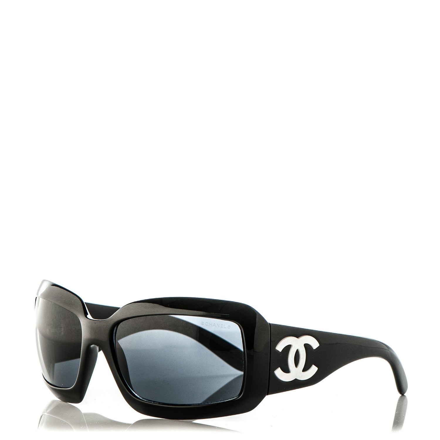 Chanel Mother of Pearl CC Sunglasses 5076-H Black 1 of 6