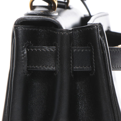 Hermes Box Kelly Retourne 28 Black 18 of 24