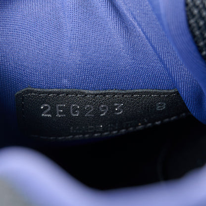 Prada Rubber Knit Fabric Iridescent Mens Cloudbust Thunder Sneakers 8 Black 9 of 9