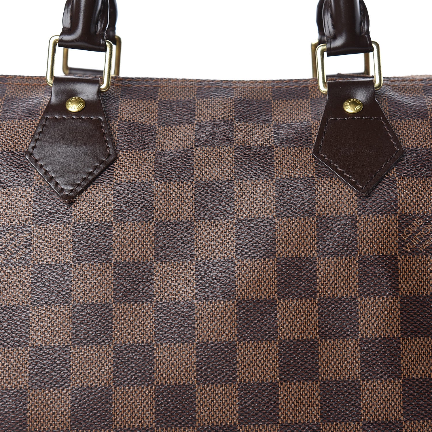 Louis Vuitton Damier Ebene Speedy 30 10 of 16