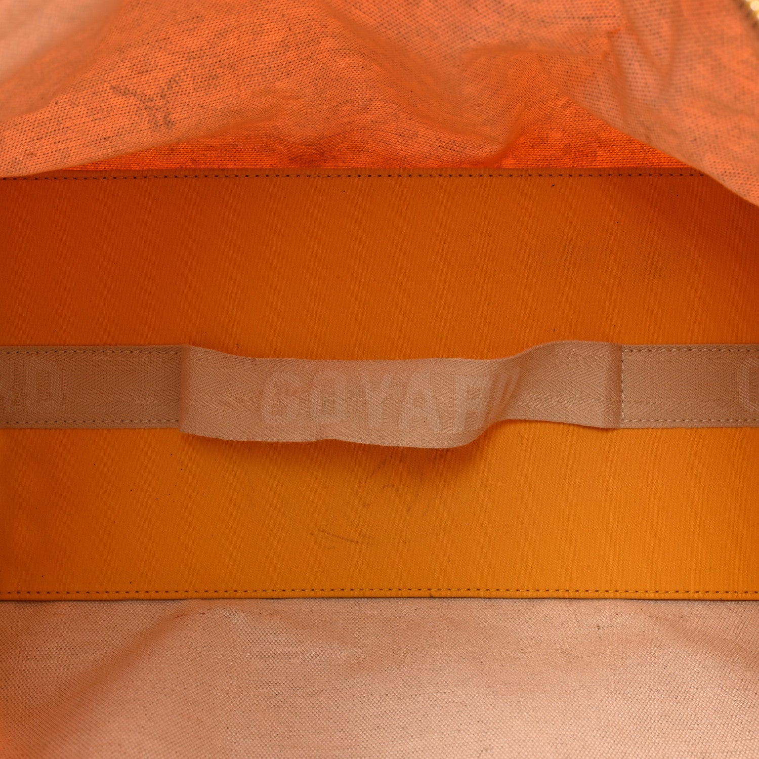 Goyard Goyardine Sac Hardy Pet Carrier PM Yellow 6 of 19