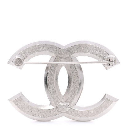 Chanel Ruthenium Pearl Crystal CC Brooch Black 3 of 5
