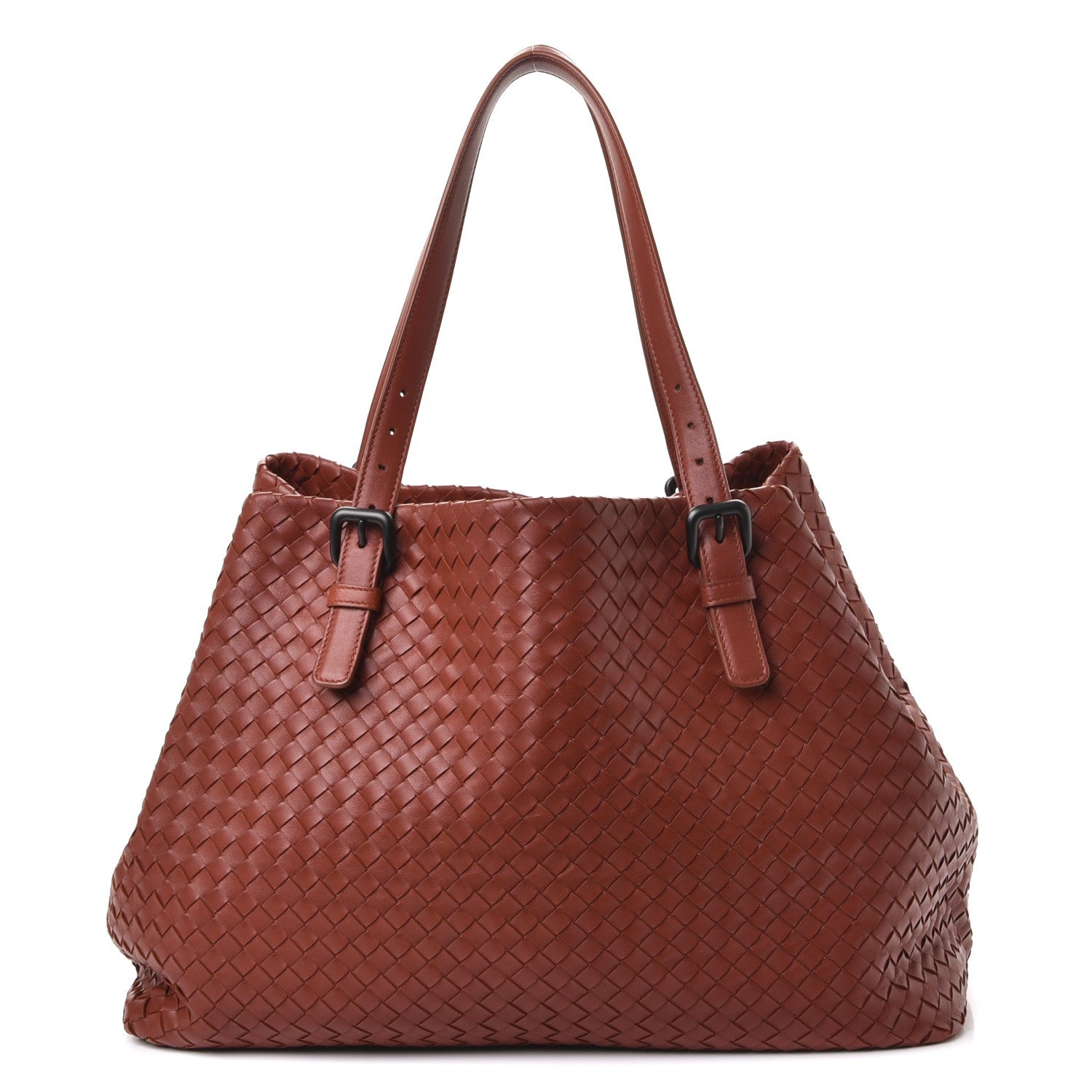 Bottega Veneta Nappa Intrecciato Large Seamless Tote Rust 1 of 8