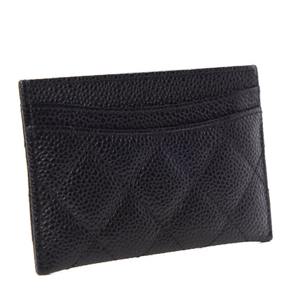 Chanel Caviar Quilted Card Holder Black 3 of 9