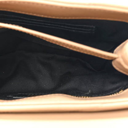 Saint Laurent Calfskin Y Quilted Monogram Toy Loulou Crossbody Bag Dark Beige 6 of 10