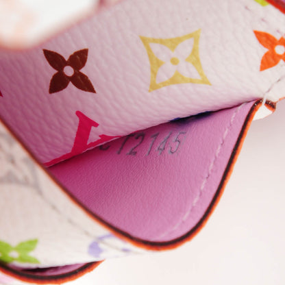 Louis Vuitton Monogram Multicolor Sarah Wallet NM White Litchi 7 of 7
