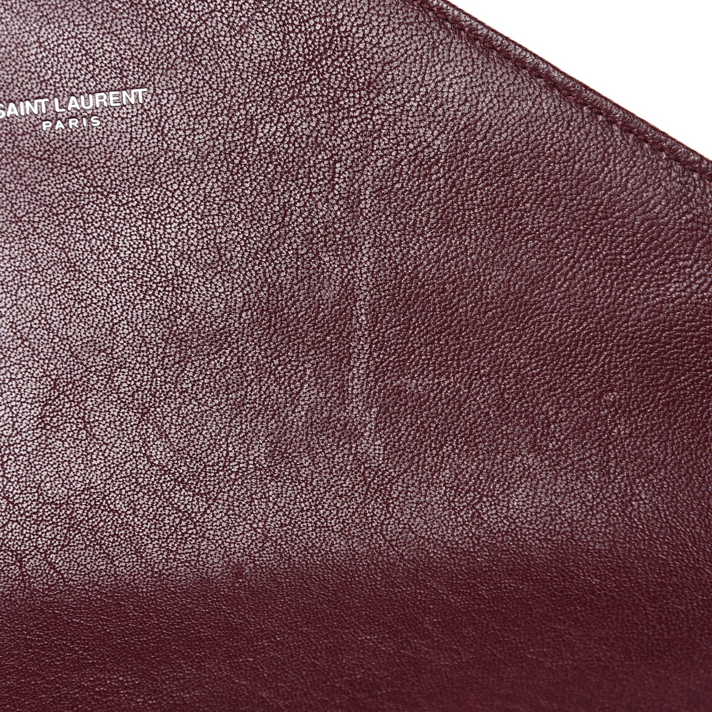 Sheepskin Matelasse Chevron Monogram Medium College Bag Rouge Legion