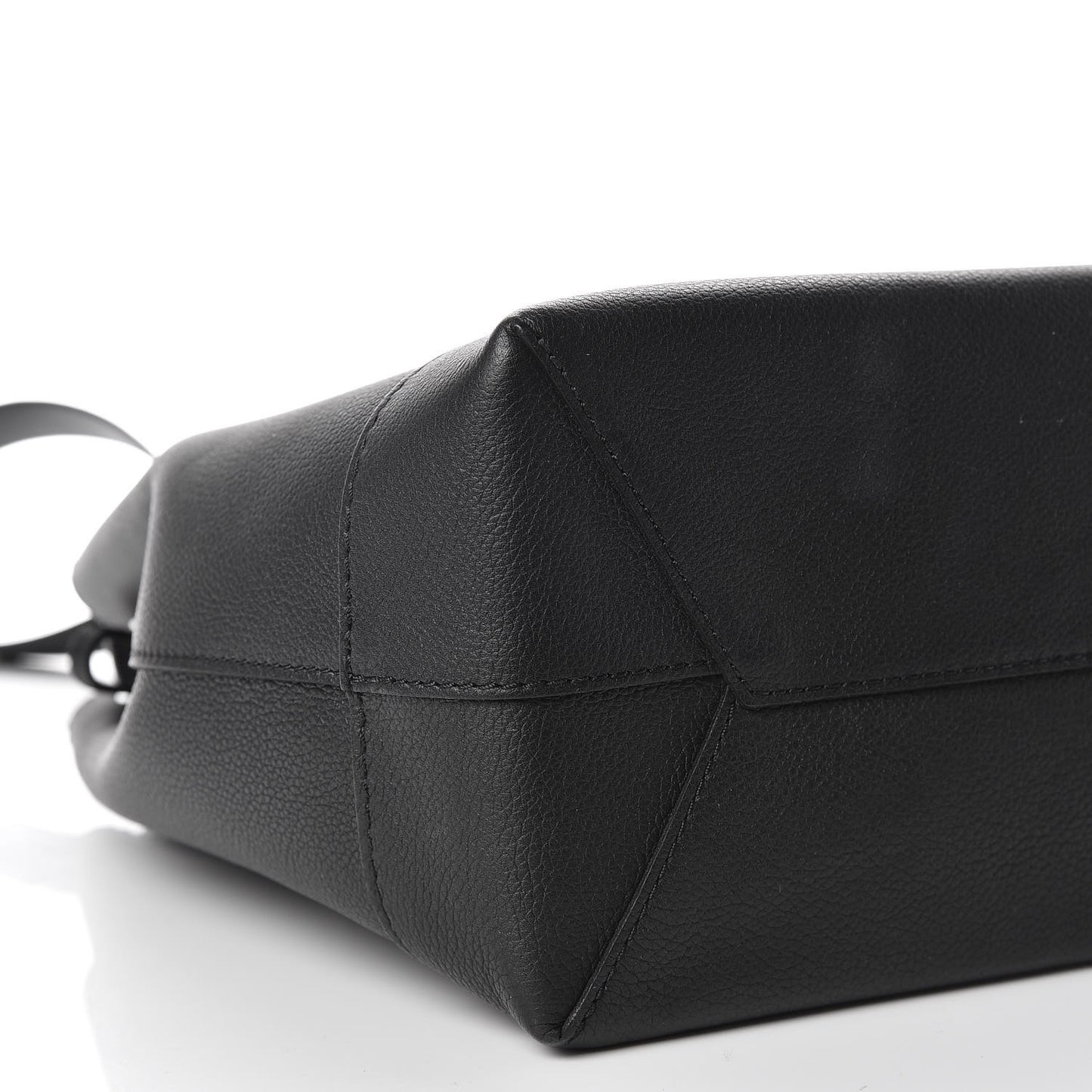 Calfskin Lockme Backpack Black