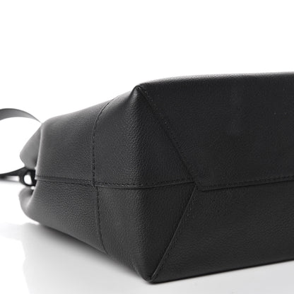 Louis Vuitton Calfskin Lockme Backpack Black 12 of 13