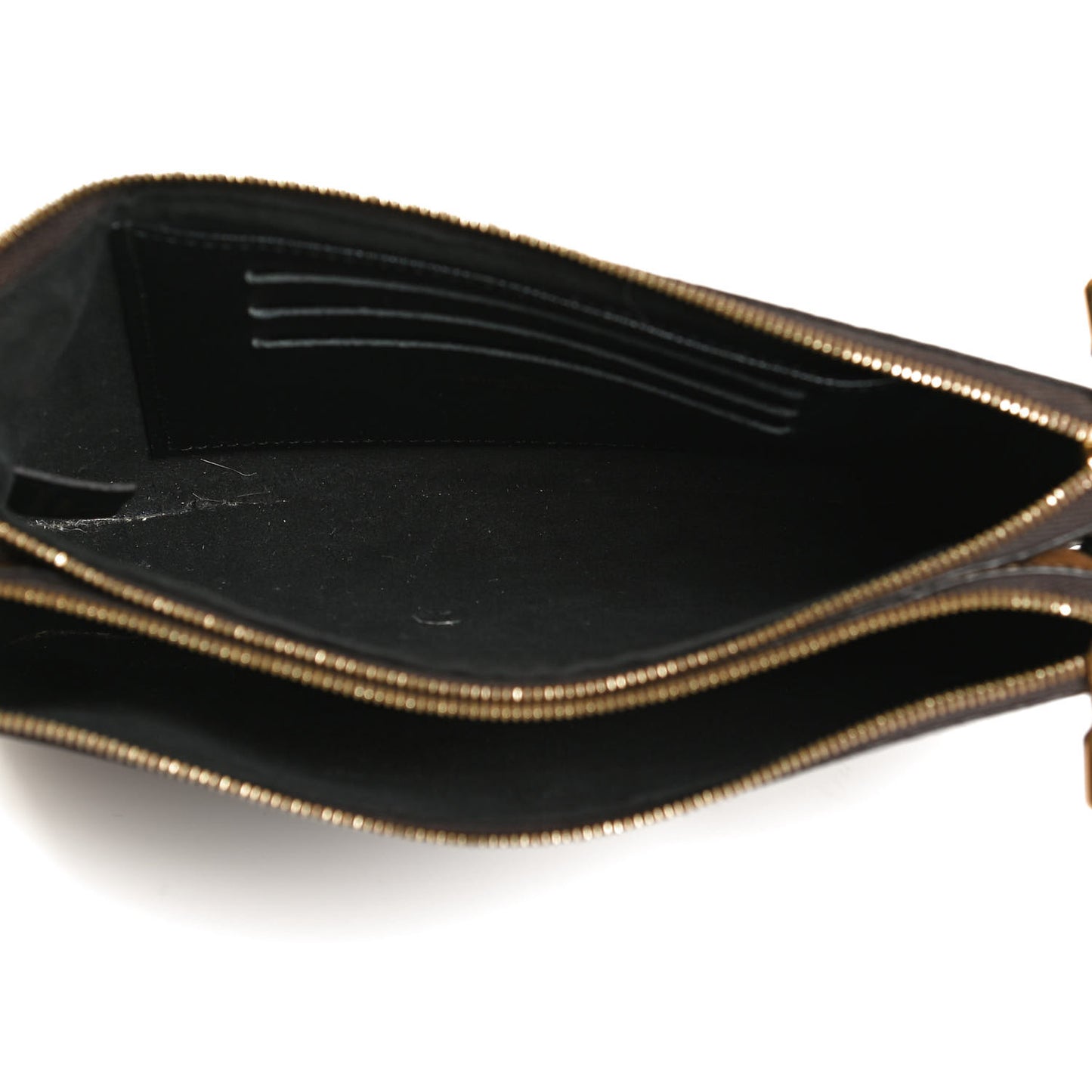 Reverse Monogram Giant Double Zip Pochette