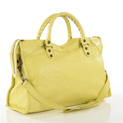 Balenciaga Agneau Classic Hardware City Jaune Citronnade 3 of 12