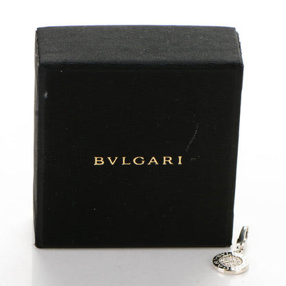 Bulgari 18K White Gold Pave Diamond BVLGARI BVLGARI Charm Pendant 4 of 4