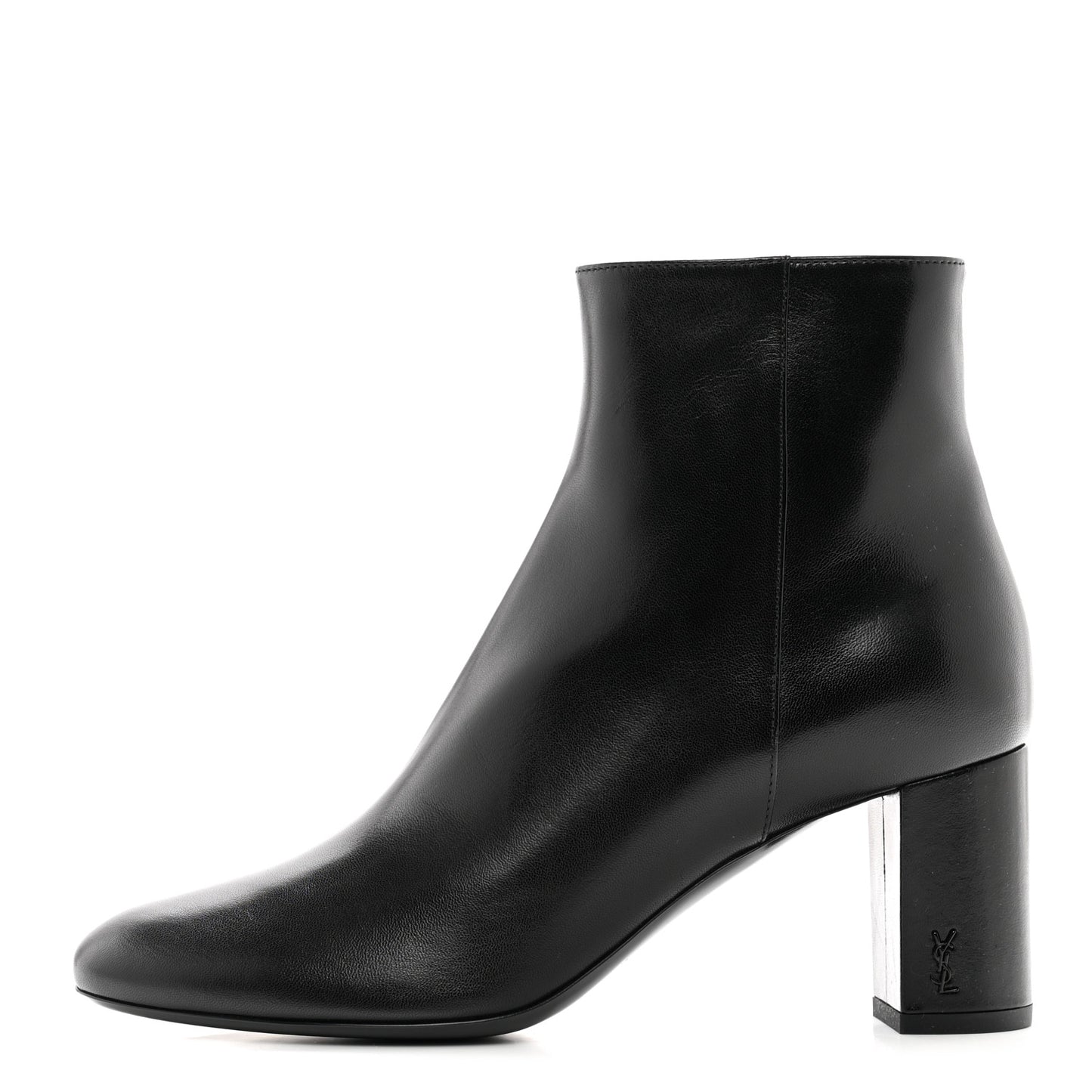 Nappa Vendome Loulou Ankle Zip Boot 38.5 Black