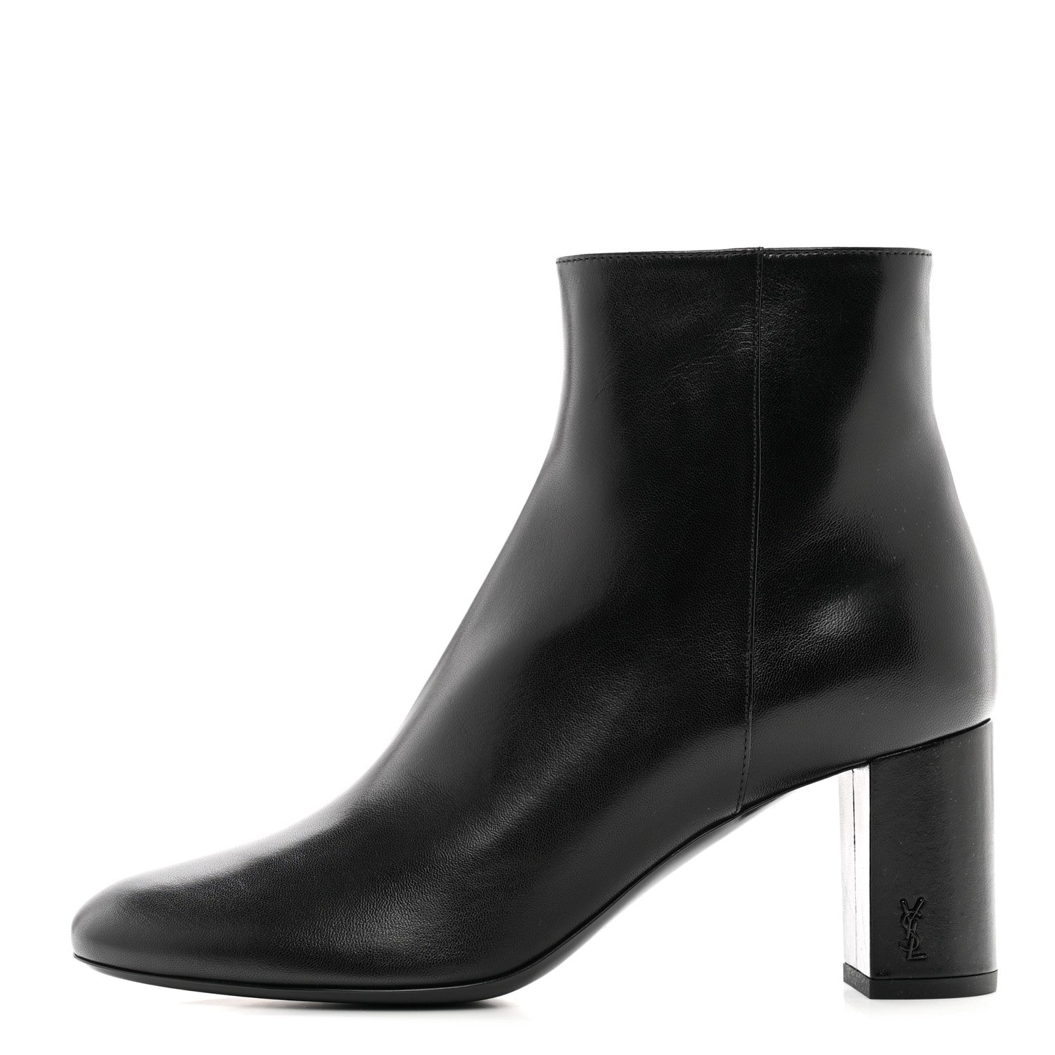 Saint Laurent Nappa Vendome Loulou Ankle Zip Boot 38.5 Black 1 of 8