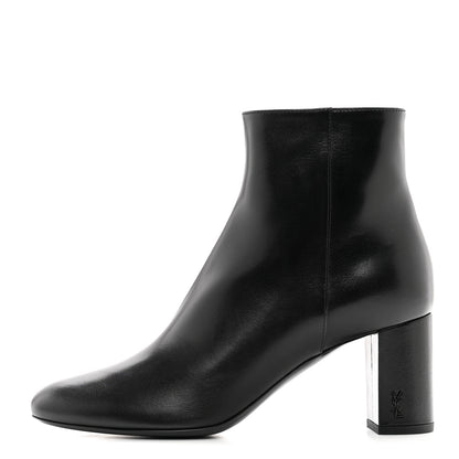 Saint Laurent Nappa Vendome Loulou Ankle Zip Boot 38.5 Black 1 of 8