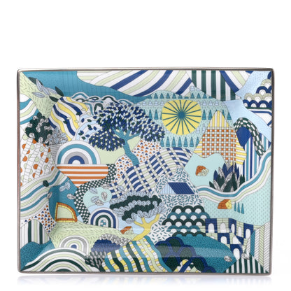 Hermes Porcelain Semmering Change Tray 1 of 5