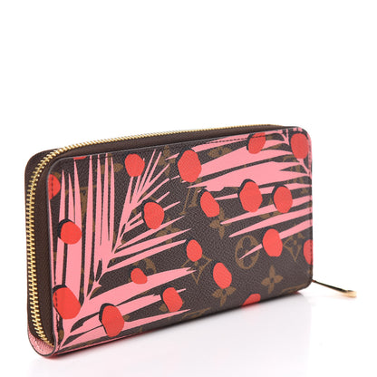 Louis Vuitton Monogram Jungle Dots Zippy Wallet Sugar Pink Poppy 3 of 7