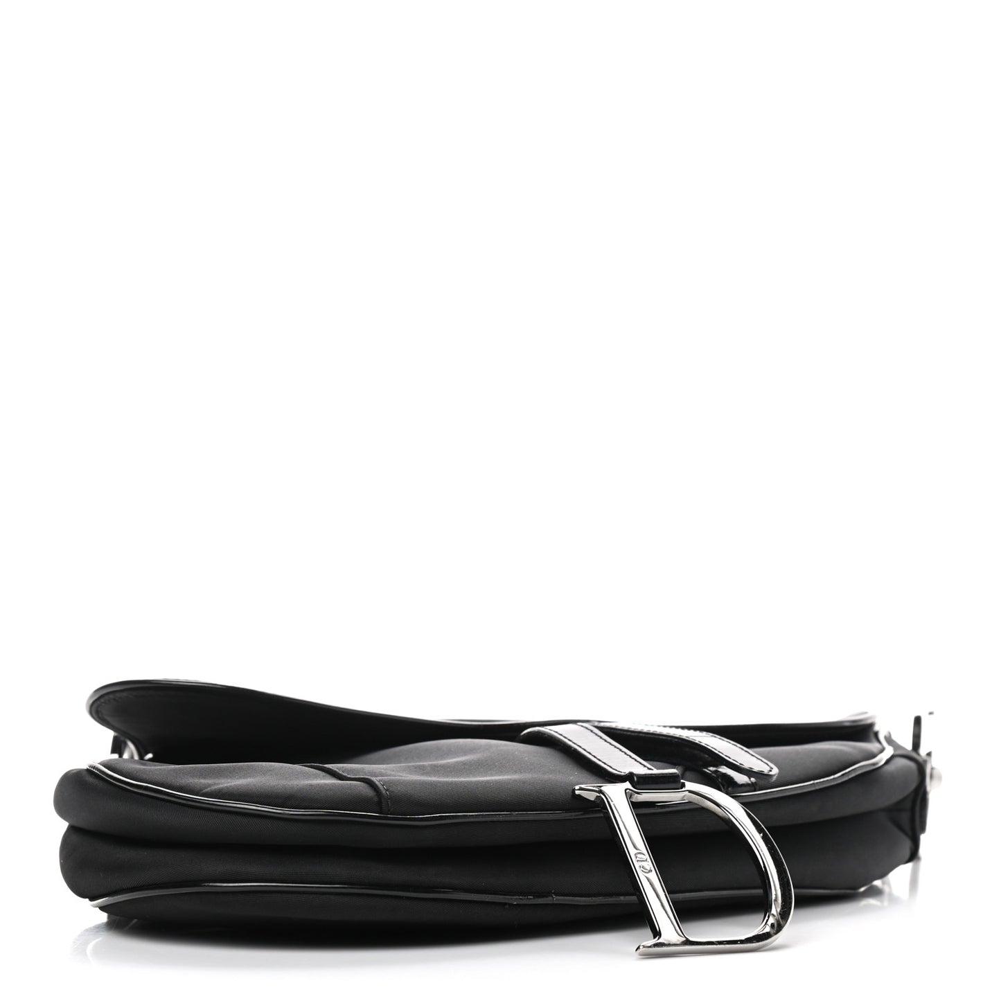 Nylon Saddle Bag Black