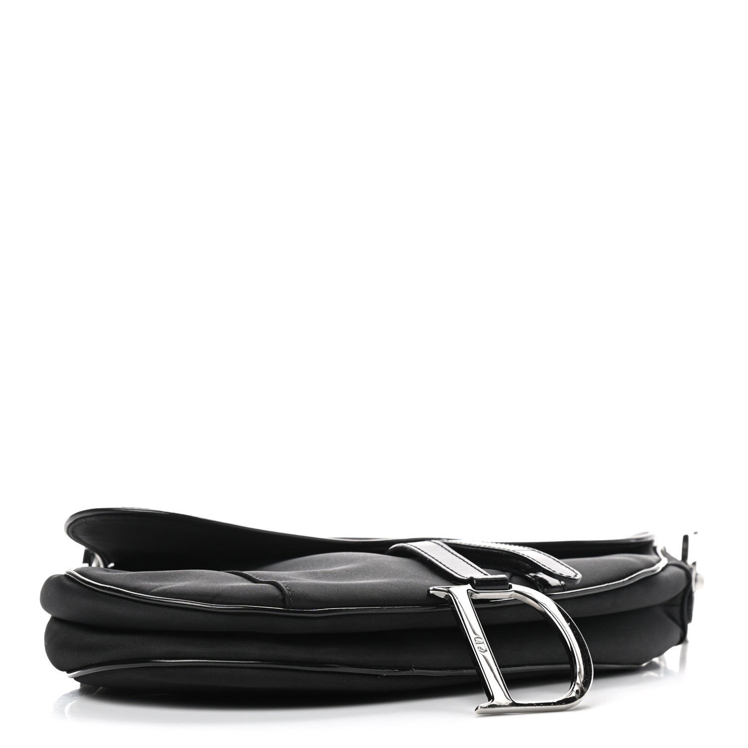 Christian Dior Nylon Saddle Bag Black 3 of 11