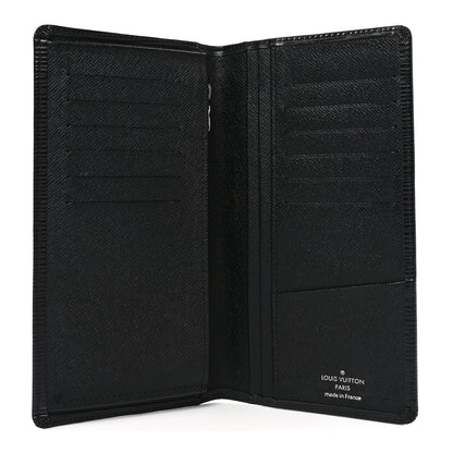 Louis Vuitton Epi Brazza Wallet Black 5 of 6