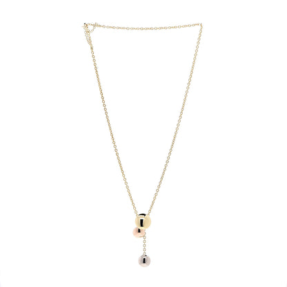 Cartier 18K Pink Yellow White Gold Sweet Trinity Drop Necklace 2 of 6