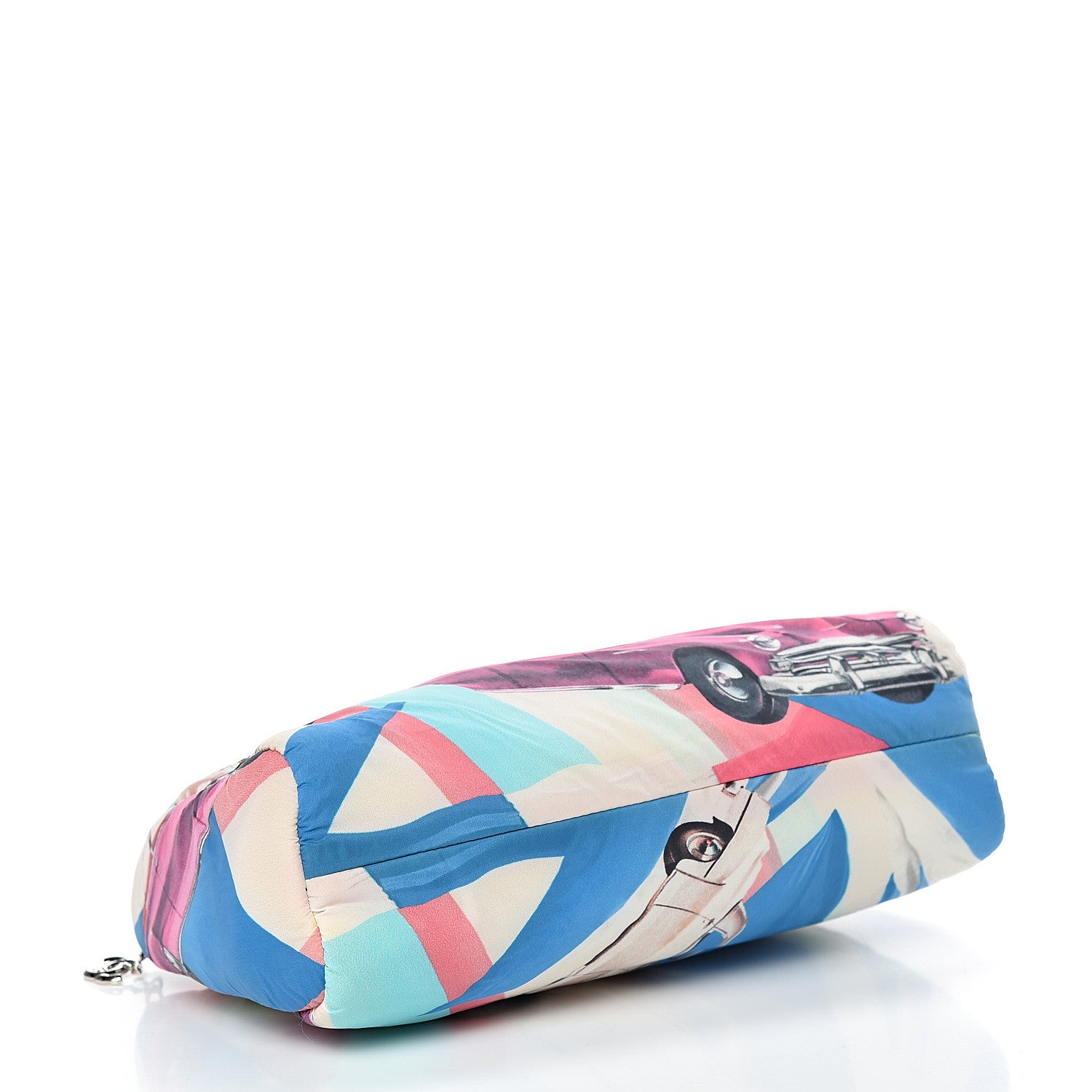 Chanel Nylon Printed Car Cosmetic Pouch 3 of 6