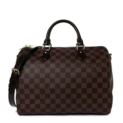 Louis Vuitton Damier Ebene Speedy Bandouliere 30 1 of 10