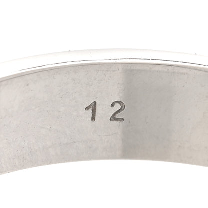 Gucci 18K White Gold 4mm Icon Thin Band Ring 52 6 5 of 6