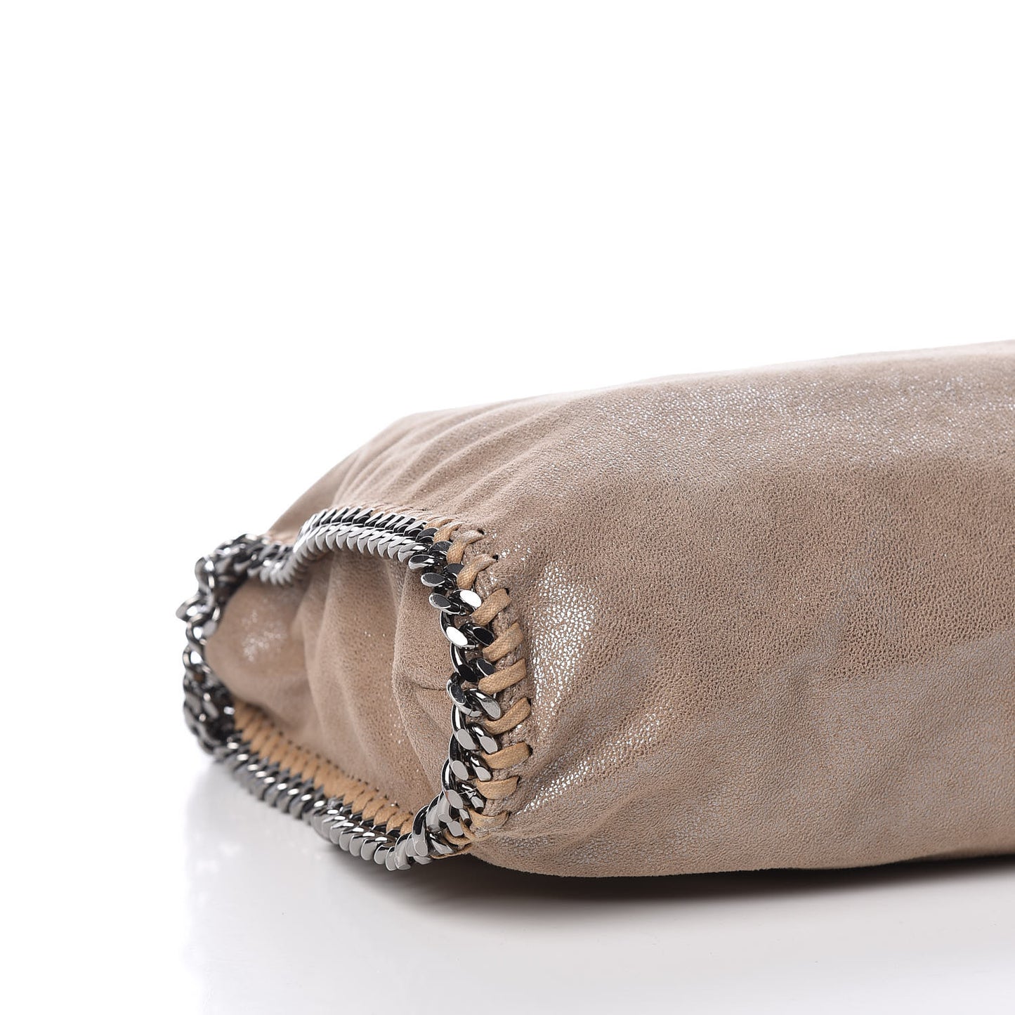 Shaggy Deer Falabella Fold Over Tote Pearlesce
