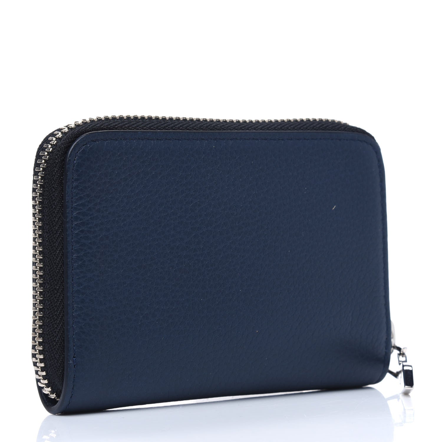 Christian Louboutin Calfskin Mexiloubi Panettone Coin Purse Bleu Nuit 2 of 4