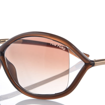 Tom Ford Acetate Whitney Crossover Sunglasses TF9 Brown 7 of 8