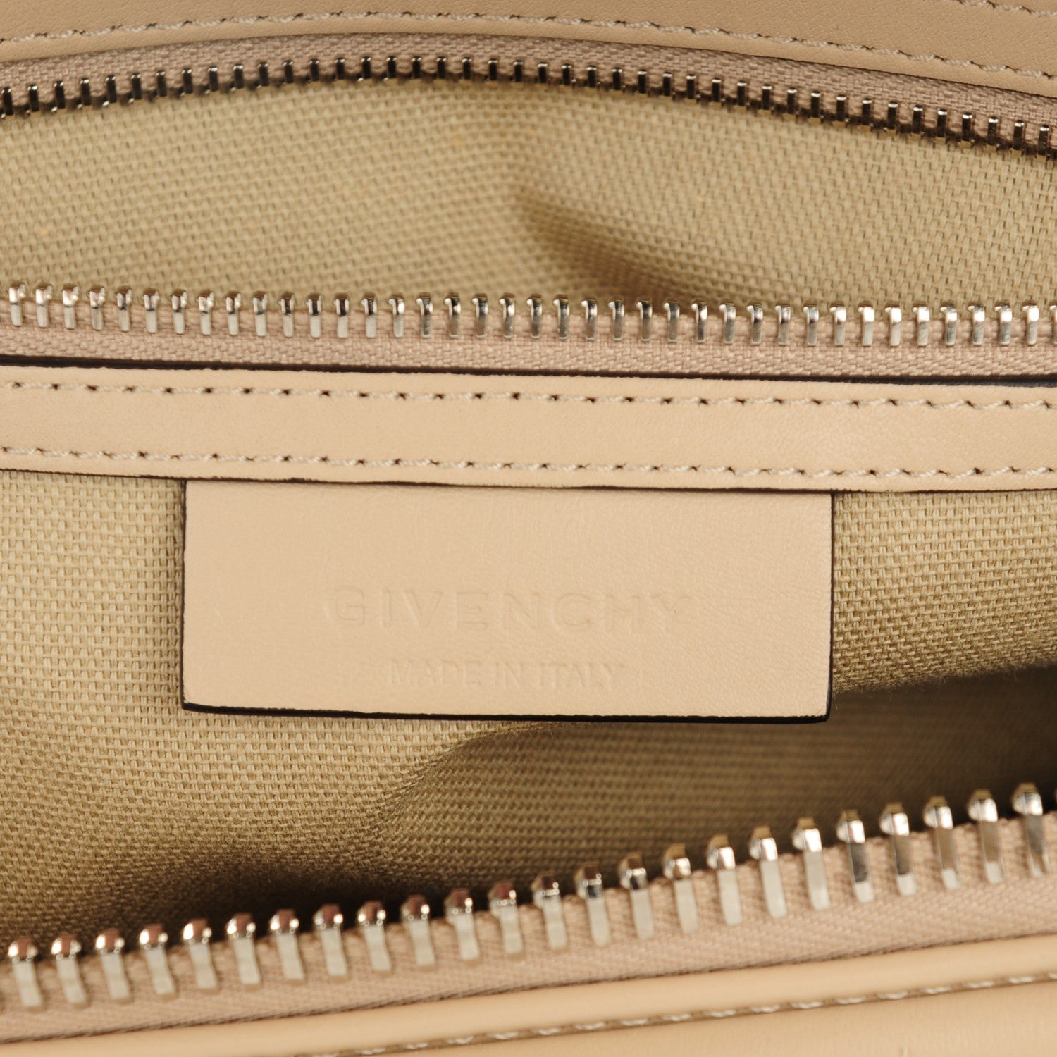 Givenchy Calfskin Medium Studded Antigona Beige Buff 6 of 7