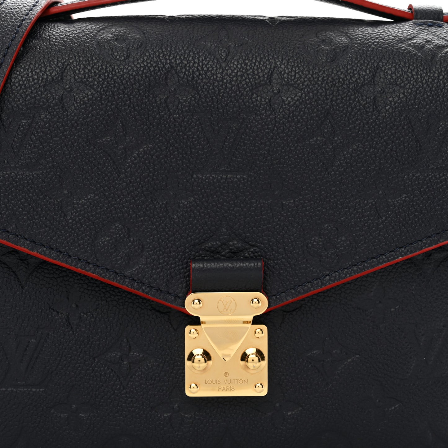 Empreinte Pochette Metis Marine Rouge