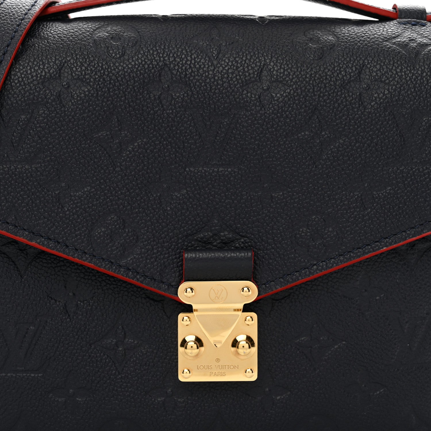Louis Vuitton Empreinte Pochette Metis Marine Rouge 5 of 11