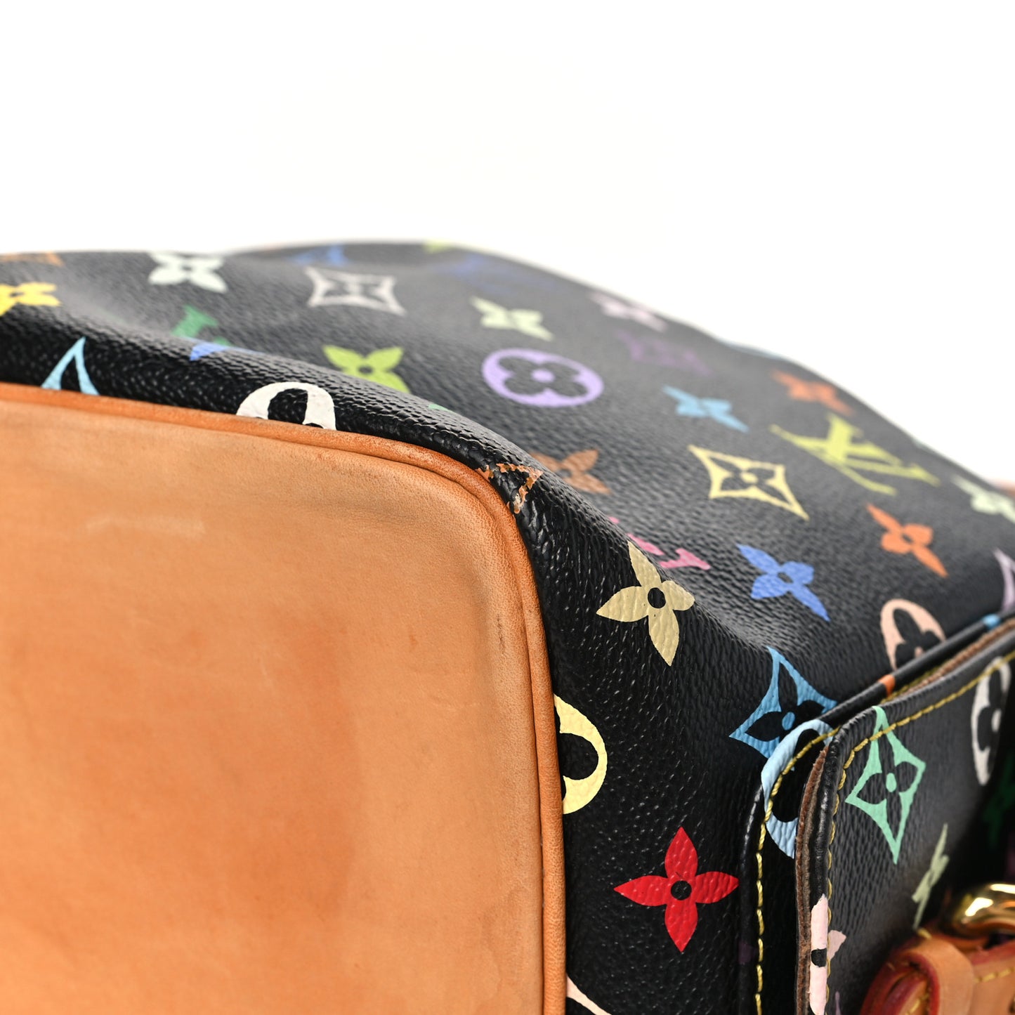 Monogram Multicolor Petit Noe Black