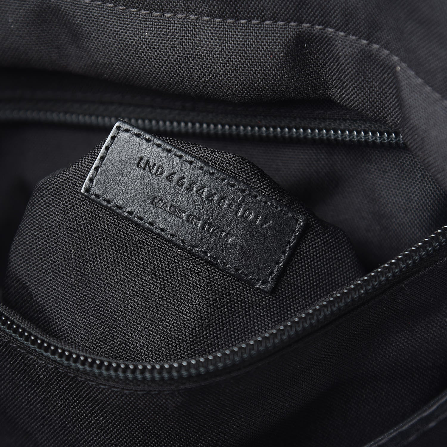 Saint Laurent Canvas City Backpack Black 9 of 11