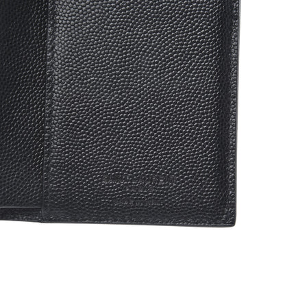 Saint Laurent Grain De Poudre Credit Card Wallet Black 6 of 7