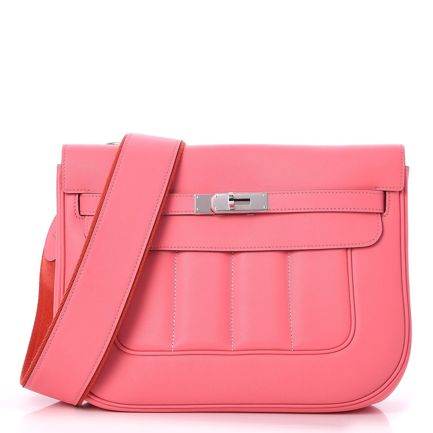 Veau Swift Sac Berline 28 Rose Azalee