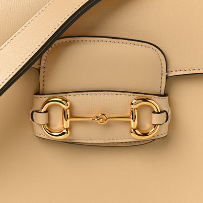 Gucci Azalea Calfskin Horsebit 1955 Shoulder Bag Bubble Tea 8 of 10