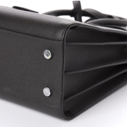Saint Laurent Grained Calfskin Baby Sac De Jour Black 8 of 20
