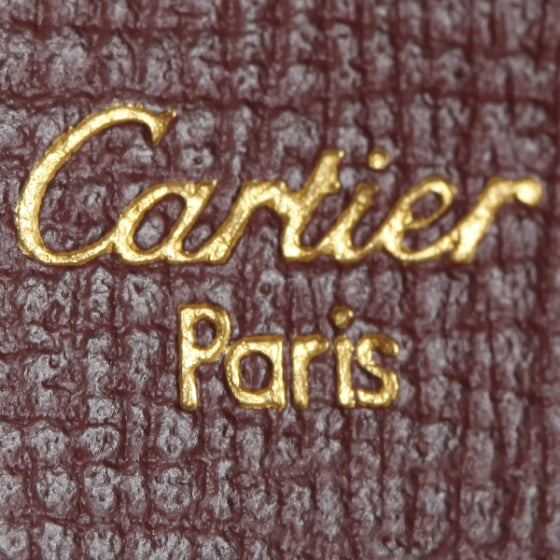 Leather Must de Six Key Holder Burgundy