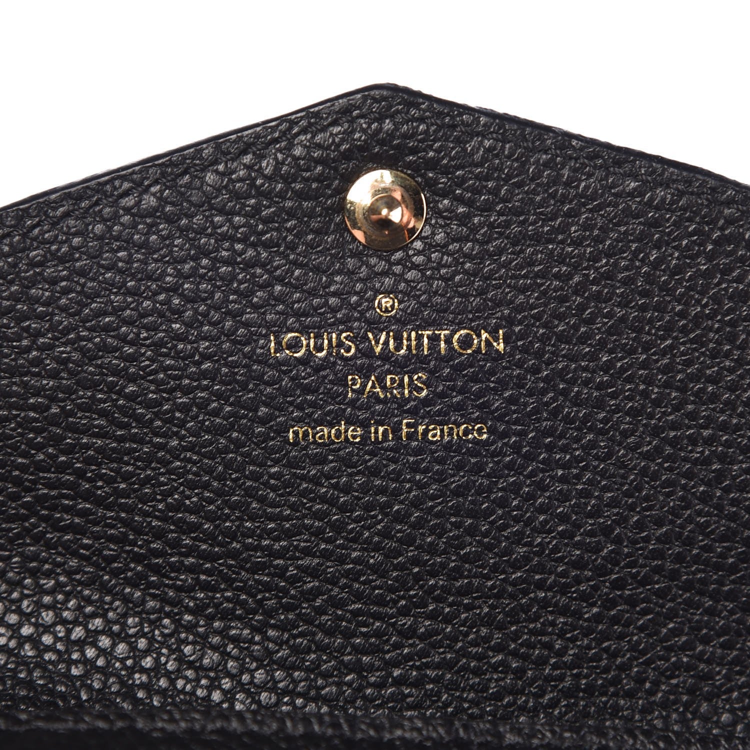 Louis Vuitton Empreinte Key Pouch Black 6 of 9