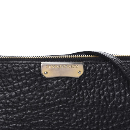Burberry Signature Grain Calfskin Small Chichester Crossbody Clutch Bag Black 11 of 11