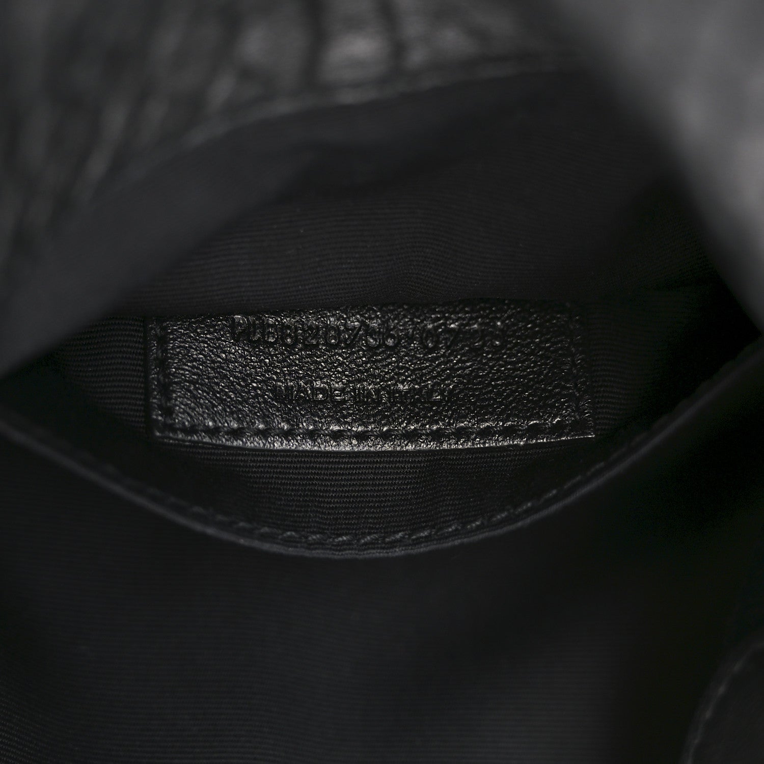 Saint Laurent Grained Lambskin Monogram Mini Niki Chain Satchel Black 7 of 10